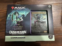 Magic The Gathering Duskmourn Death Toll Commander Deck - Image 1