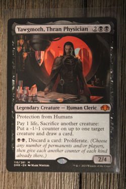 Magic The Gathering Yawgmoth, Thran Physician Dominaria Remastered Regular - Image 1