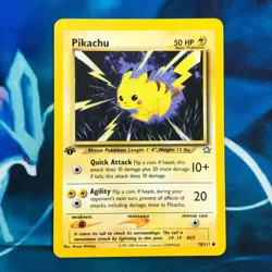 Pikachu - 70/111 - 1st Edition Neo Genesis - Pokemon Card - NM - Image 1