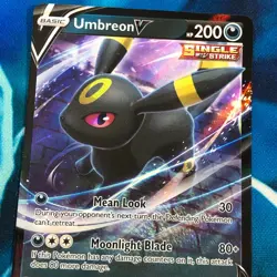 Umbreon V - SWSH203 - Ultra Rare Black Star Promo Rare - Pokemon Card - NM - Image 2