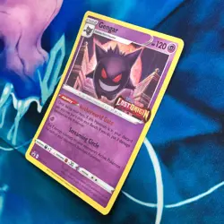 Gengar - SWSH241 - Prerelease Black Star Holo Rare Promo - Pokemon Card - NM - Image 4