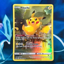 Pikachu - GG30/GG70 - Full Art Holo Rare Crown Zenith - Pokemon Card - LP - Image 1