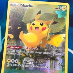 Pikachu - GG30/GG70 - Full Art Holo Rare Crown Zenith - Pokemon Card - LP - Image 2