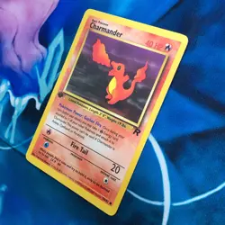 Charmander - 50/82 - 1st Edition Team Rocket Set - Pokemon Card - LP - Image 4