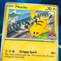 Pikachu - SVP190 - World Championships Promo Rare - Pokemon Card - NM - Image 2