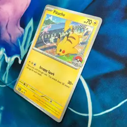 Pikachu - SVP190 - World Championships Promo Rare - Pokemon Card - NM - Image 4