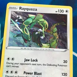 Rayquaza - SWSH029 - Black Star Promo Rare Holo - Pokemon Card - LP - Image 2