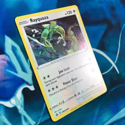 Rayquaza - SWSH029 - Black Star Promo Rare Holo - Pokemon Card - LP - Image 3