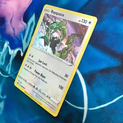 Rayquaza - SWSH029 - Black Star Promo Rare Holo - Pokemon Card - LP - Image 4