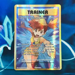 Misty's Determination - 108/108 - Full Art Rare Evolutions - Pokemon Card - NM - Image 1