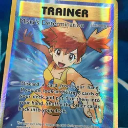 Misty's Determination - 108/108 - Full Art Rare Evolutions - Pokemon Card - NM - Image 2