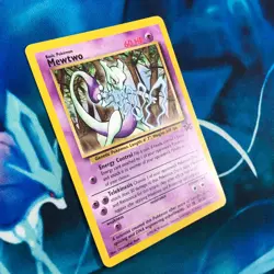 Mewtwo - 12 - Black Star Promo Rare - Pokemon Card - MP - Image 3