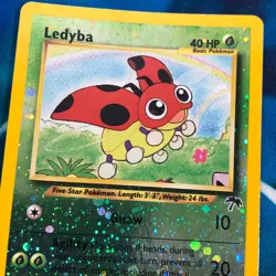 Ledyba - 7/18 - Holo Promo Southern Islands - Pokemon Card - MP - Image 2