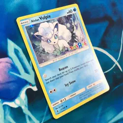 Alolan Vulpix - 21/145 - Toys-R-US Holo Promo Rare - Pokemon Card - LP - Image 3