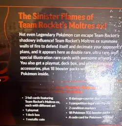 Pokemon Team Rocket’s Moltres Ultra-Premium Collection Factory Sealed - Image 3