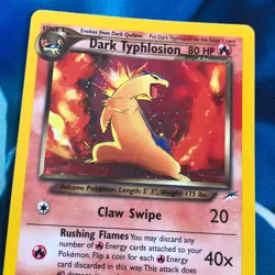 Dark Typhlosion - 10/105 - Holo Rare Neo Destiny Set - Pokemon Card - MP - Image 2