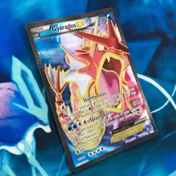 Gyarados EX - 114/122 - Full Art Shiny Rare BREAKpoint - Pokemon Card - MP - Image 3