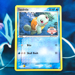 Squirtle - 63/100 - City Championships Promo Rare - Pokemon Card - LP - Image 1