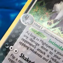 Mightyena - 10/109 - Holo Rare e-Series EX Ruby & Sapphire - Pokemon Card - HP - Image 2