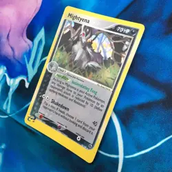 Mightyena - 10/109 - Holo Rare e-Series EX Ruby & Sapphire - Pokemon Card - HP - Image 4