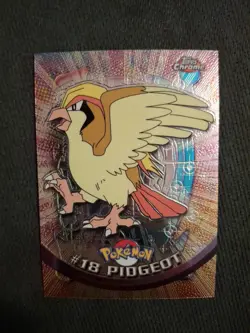2000 Topps Chrome Pokemon Series 1 #18 Pidgeot FREE COMBINED SHIPPING - Image 1