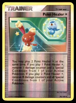 2008 Diamond & Pearl - Stormfront Reverse Holo Poke Healer + #90 - Image 1