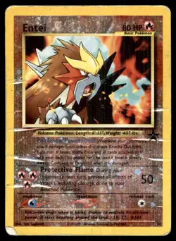 2001 Black Star Promo Entei Basic/Promo #34 - Image 1