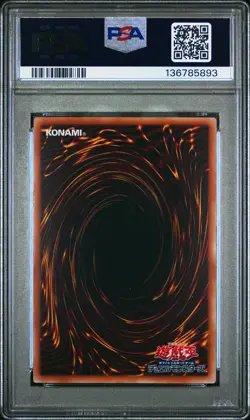 2025 SECRET RARE #JP004 DARK MAGICIAN GIRL THE MAGICIAN'S APPRENTICE PSA 10 - Image 2