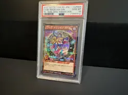 2022 YU-GI-OH! JPN PROMO #JP004 DARK MAGICIAN GIRL PSA 10 - Image 1