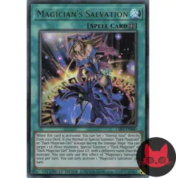 Yugioh Magician's Salvation LART-EN060 Ultra Rare Limited Edition NM - Image 1