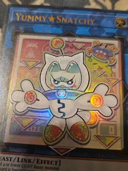 Yummy Snatchy JUSH-EN022 Ultra Rare Yugioh - Image 3