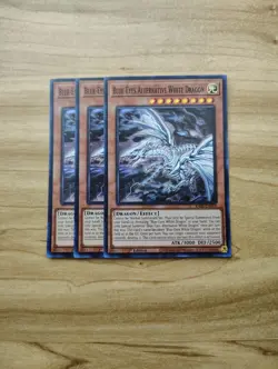 Yu-Gi-Oh! - Blue-Eyes Alternative White Dragon 3X- Super Rare / Holo RA02-EN007 - Image 1