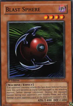 Blast Sphere - SDMM-EN011 - Common - Unlimited Edition - Lightly Played - Image 1