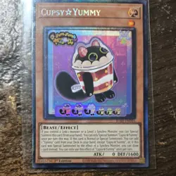 Cupsy Yummy - JUSH-EN016 - Collector's Rare - YuGiOh - Image 1