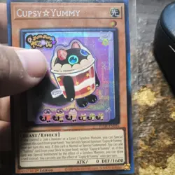 Cupsy Yummy - JUSH-EN016 - Collector's Rare - YuGiOh - Image 2