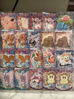 1999 Topps 82 Pokemon Card Lot - Image 4