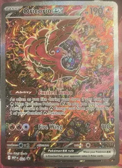 Pokemon Oricorio ex 024 Promo Holo Me: Mega Evolution TCG Card English - Image 1