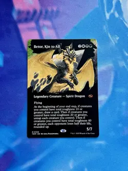 Betor, Kin to All Borderless Tarkir Dragonstorm Non-Foil Magic Card NM 🐉 - Image 2