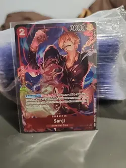 One Piece Card Game CCG TCG Pre-Errata Sanji OP01-013 Rare Alternate Art - Image 1