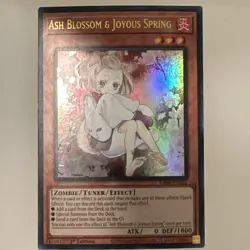 Yu-Gi-Oh! TCG Ash Blossom & Joyous Spring Ultra Rare Card RA04-EN025 - Image 1