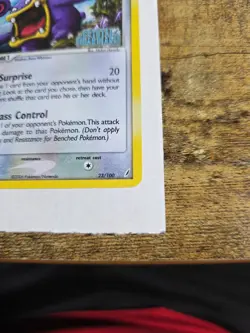 Pokemon EX Crystal Guardians Reverse Holo Rare Card 23/100 Loudred MP - Image 2