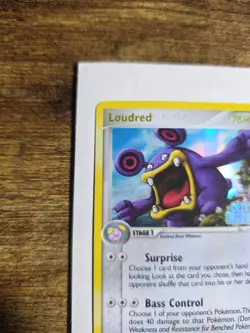 Pokemon EX Crystal Guardians Reverse Holo Rare Card 23/100 Loudred MP - Image 4