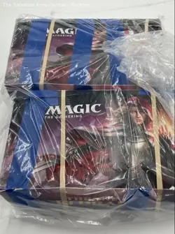 MTG Magic The Gathering Throne Of Eldraine Trading Card Booster Box Lot Of 2 - Image 1