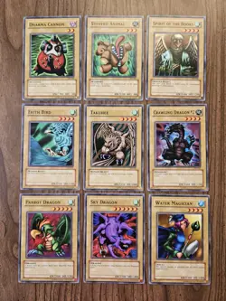 Yugioh Tournament Pack 2 TP2 Card Lot - 9 Cards - All NM Condition - Image 1