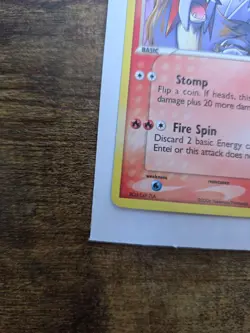 Pokemon TCG Entei 1/17 Pop Series Promos 2 Rare Holo Card, Lightly Played - Image 3