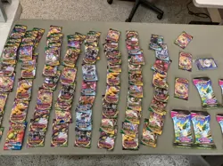 Lot Of 86 Pokemon Card Booster Pack Sword & Shield Series Vivid Voltage/Plz Read - Image 1