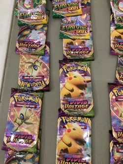 Lot Of 86 Pokemon Card Booster Pack Sword & Shield Series Vivid Voltage/Plz Read - Image 3