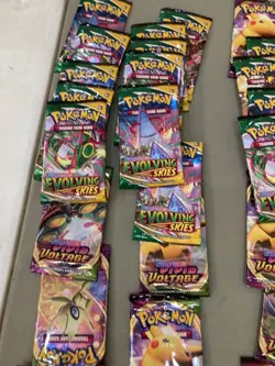 Lot Of 86 Pokemon Card Booster Pack Sword & Shield Series Vivid Voltage/Plz Read - Image 4