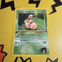 Pokemon Card - Erika's Exeggcute 1st Edition Gym Heroes 43/132 Uncommon 43/132 - Image 1