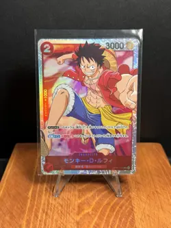 Monkey D Luffy OP01-024 SR The Best PRB01 One Piece Card GAME Japanese US Seller - Image 1